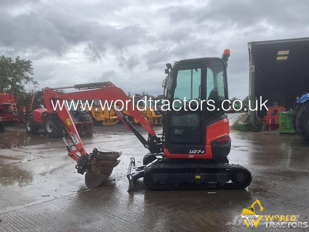 Kubota U 27-4 Mini bageri < 7t