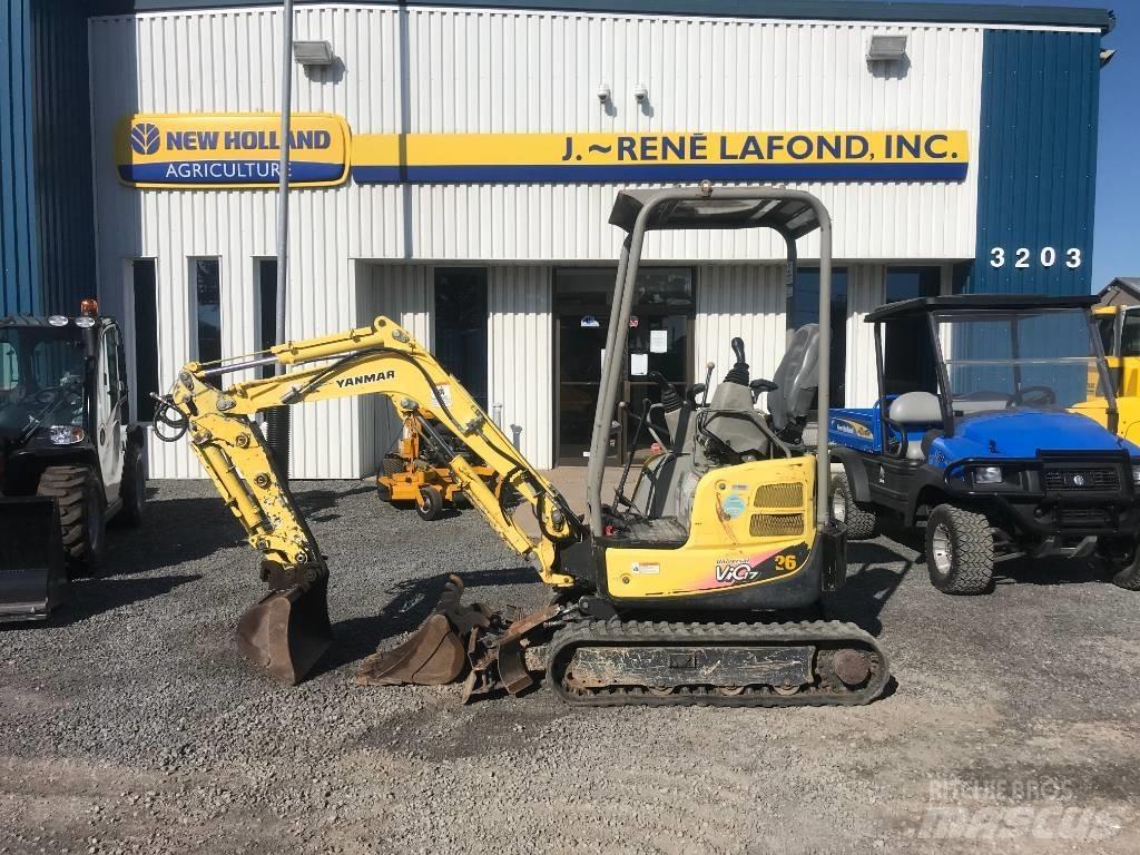 Yanmar Vio 17 Bageri guseničari