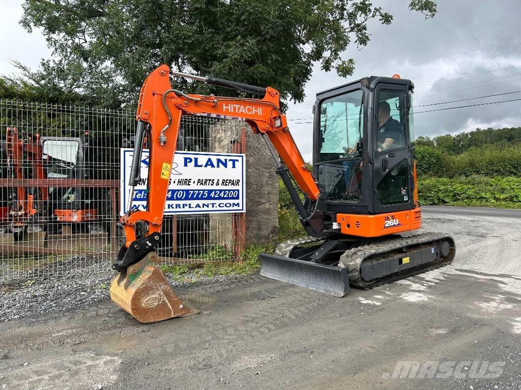 Hitachi ZX 26 U-6 Mini bageri < 7t