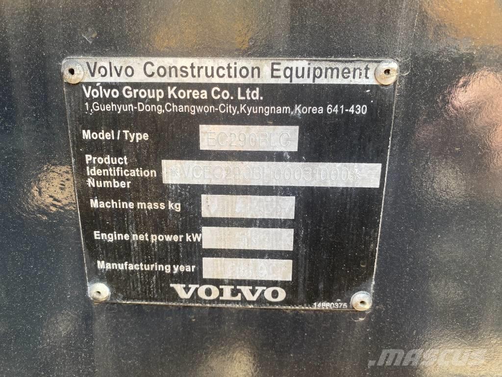 Volvo EC 290 B LC Bageri guseničari