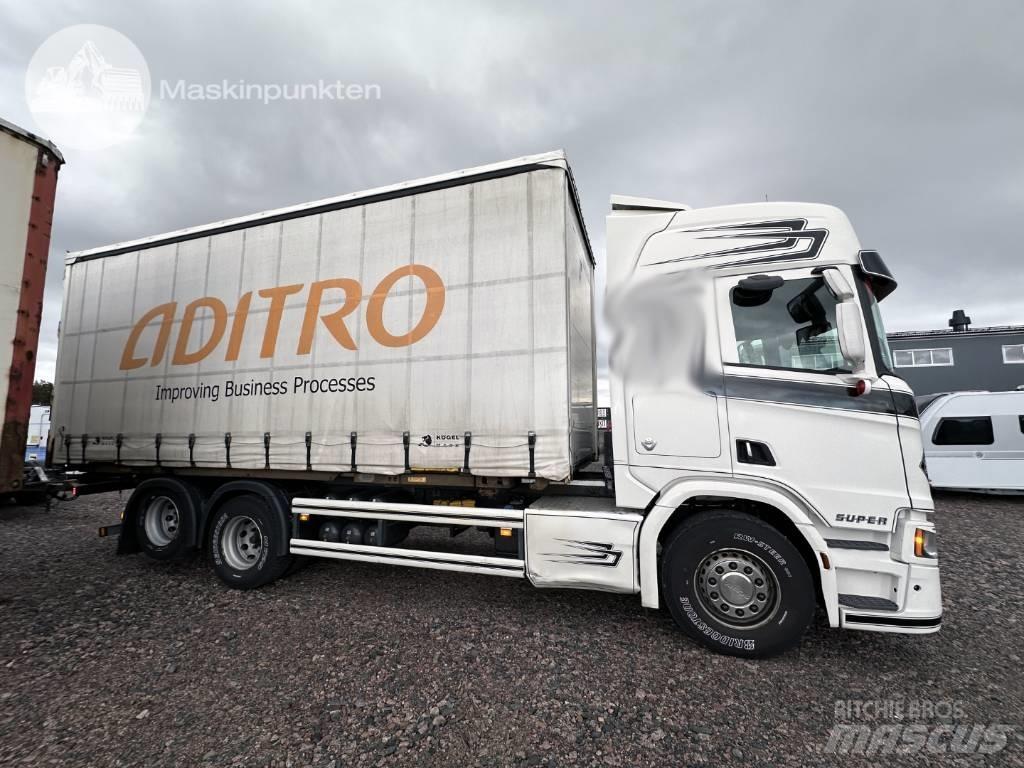 Scania R 580 Kontejnerski kamioni