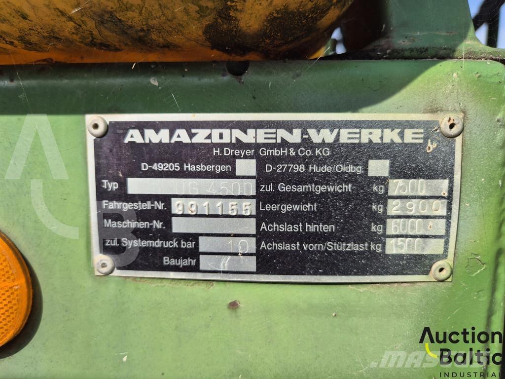 Amazone UG 4500 Vučene prskalice