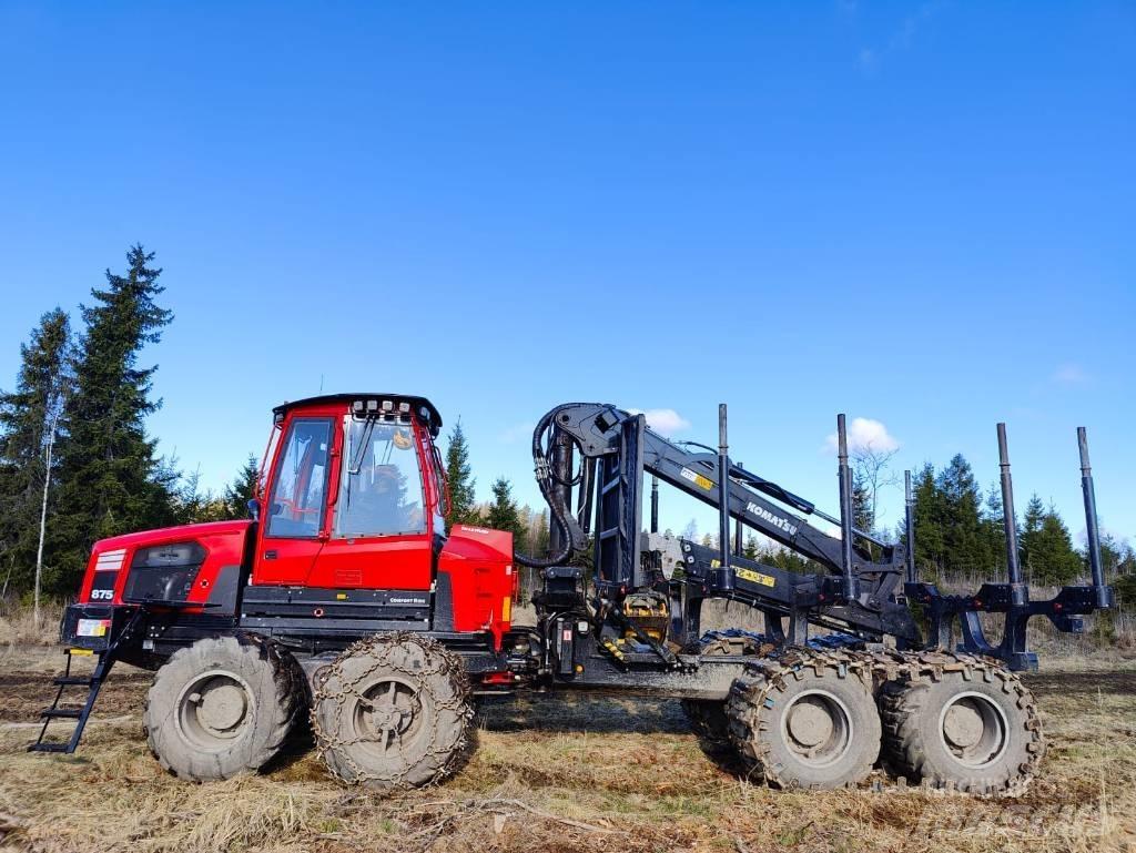 Komatsu 875 Forvarderi