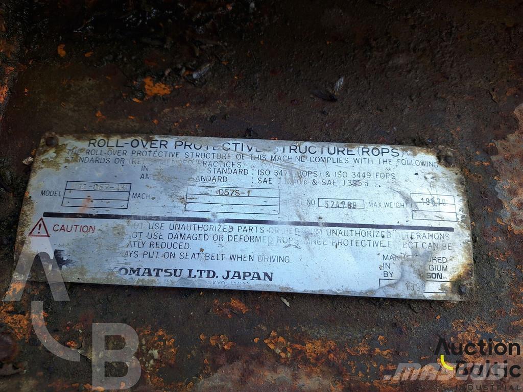 Komatsu D57S-1 Utovarivaču guseničara