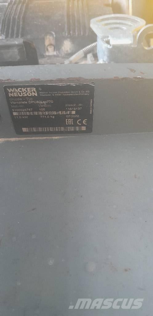 Wacker Neuson DPU 80 Vibro ploče