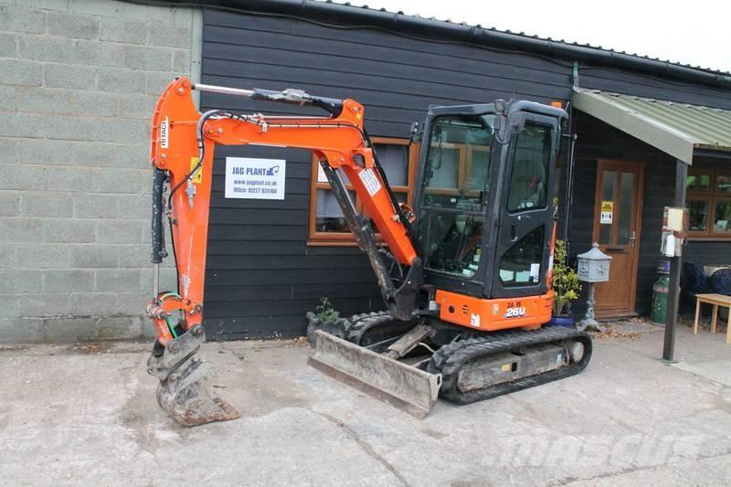 Hitachi ZX 26 U Mini bageri < 7t