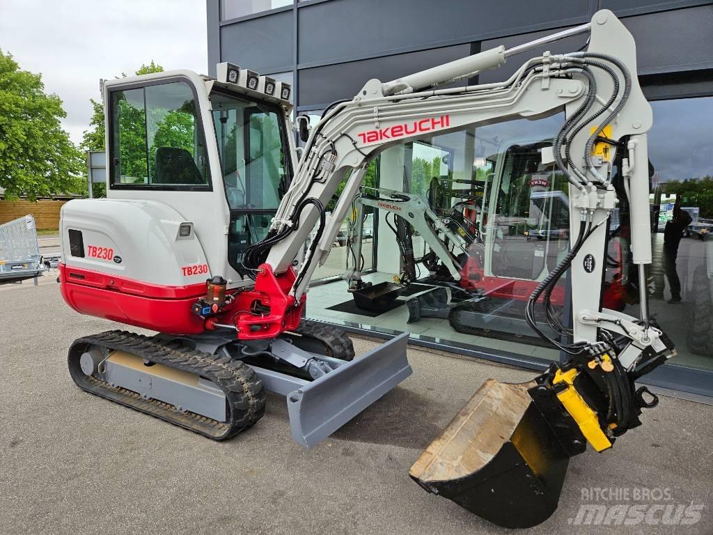 Takeuchi TB 230 Mini bageri < 7t