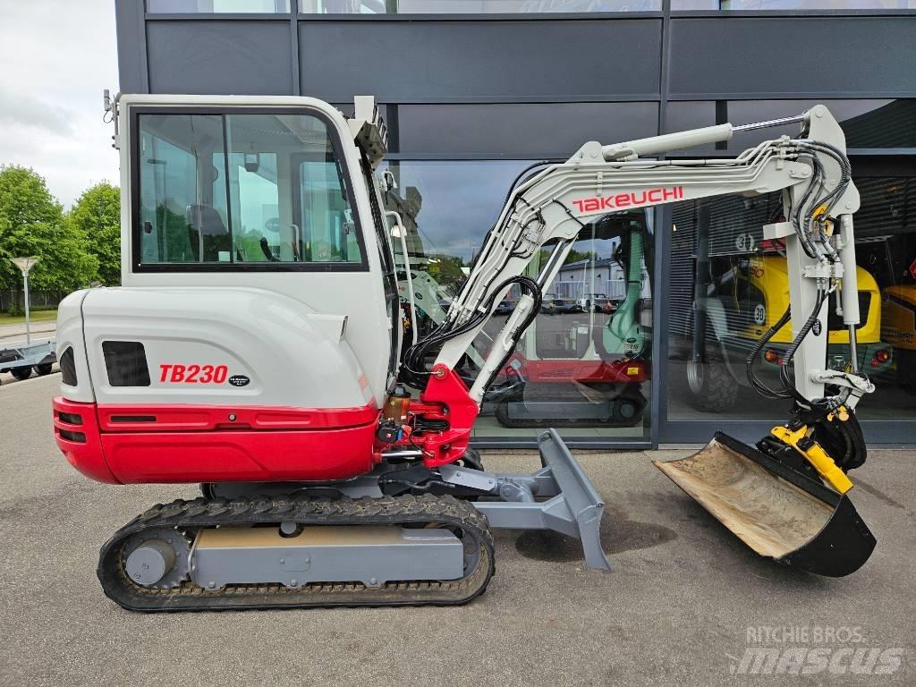 Takeuchi TB 230 Mini bageri < 7t