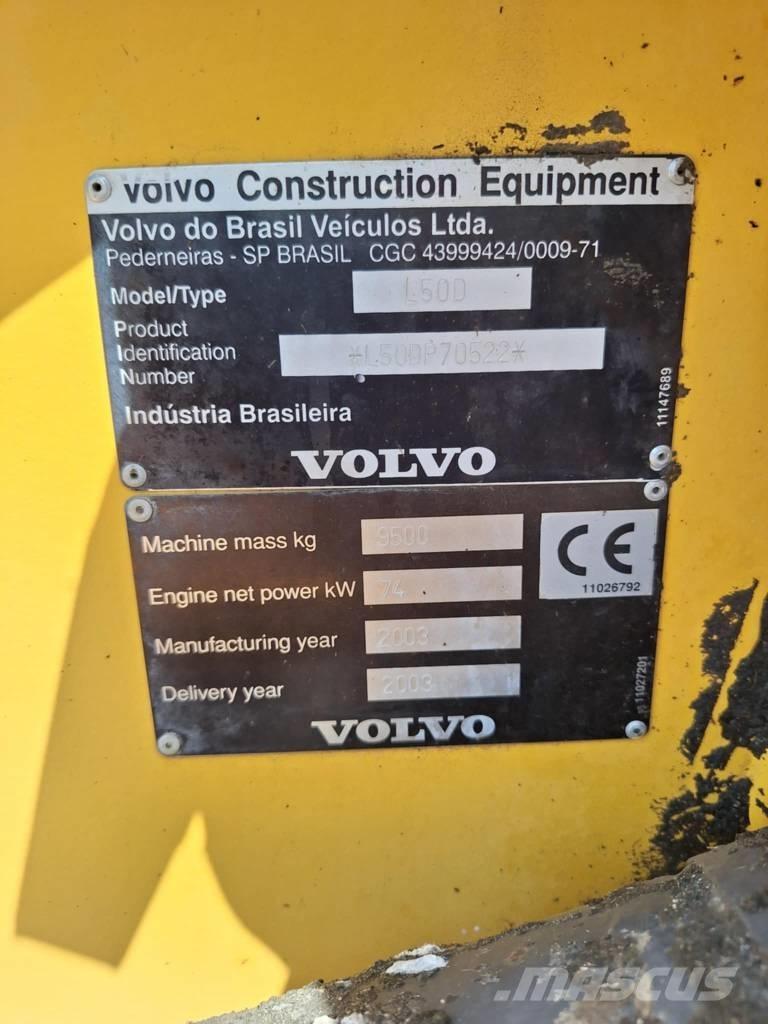Volvo L 50 D Utovarivači na točkove