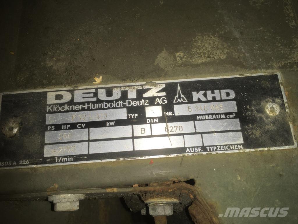 Deutz F12L413 USED Ostalo za građevinarstvo