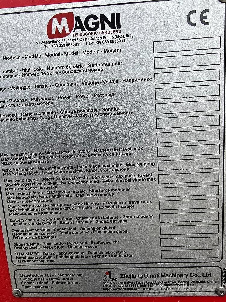 Magni ES 1218 RT Makazaste platforme