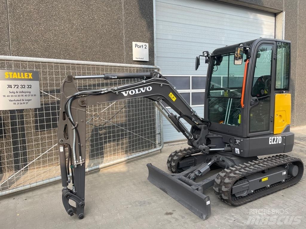 Volvo EC27D Mini bageri < 7t