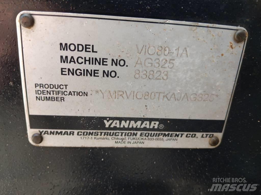 Yanmar ViO80-1a Bageri guseničari