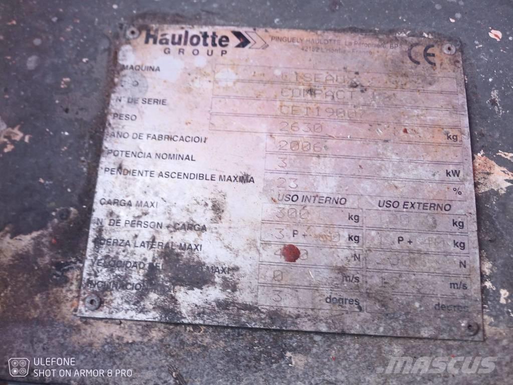 Haulotte Compact 12 Makazaste platforme