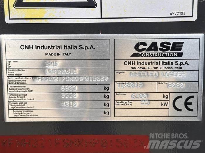 CASE 321F Utovarivači na točkove