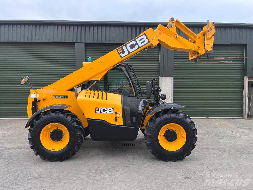 JCB 531-70 Agri Poljoprivredni teleskopski utovarivači