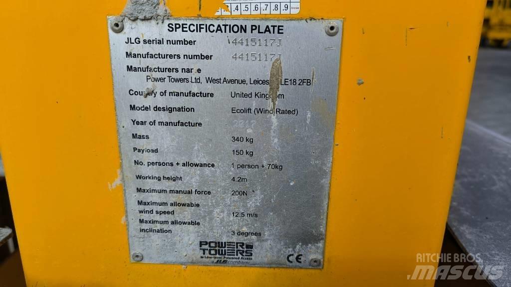 JLG Ecolift Samohodne podizne platforme