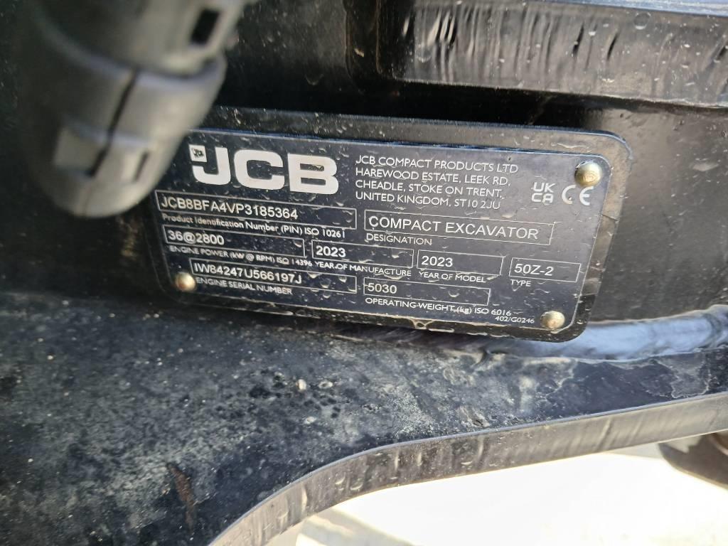 JCB 50 Z-2 Mini bageri < 7t