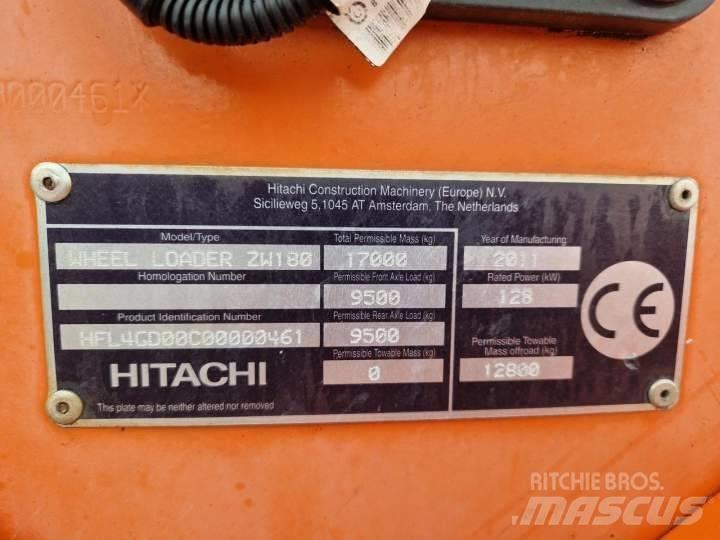 Hitachi ZW 180 Utovarivači na točkove