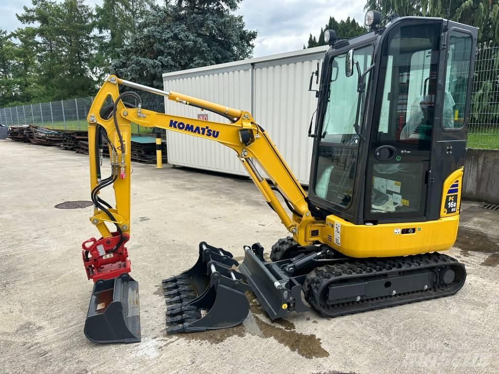 Komatsu PC 16 R-3HS Mini bageri < 7t
