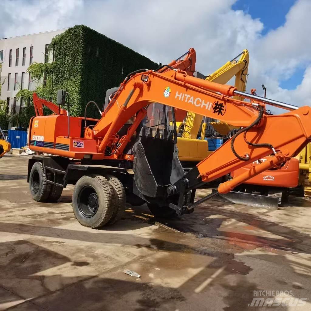 Hitachi EX 100 W D Bageri točkaši