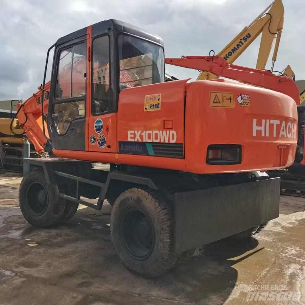 Hitachi EX 100 W D Bageri točkaši