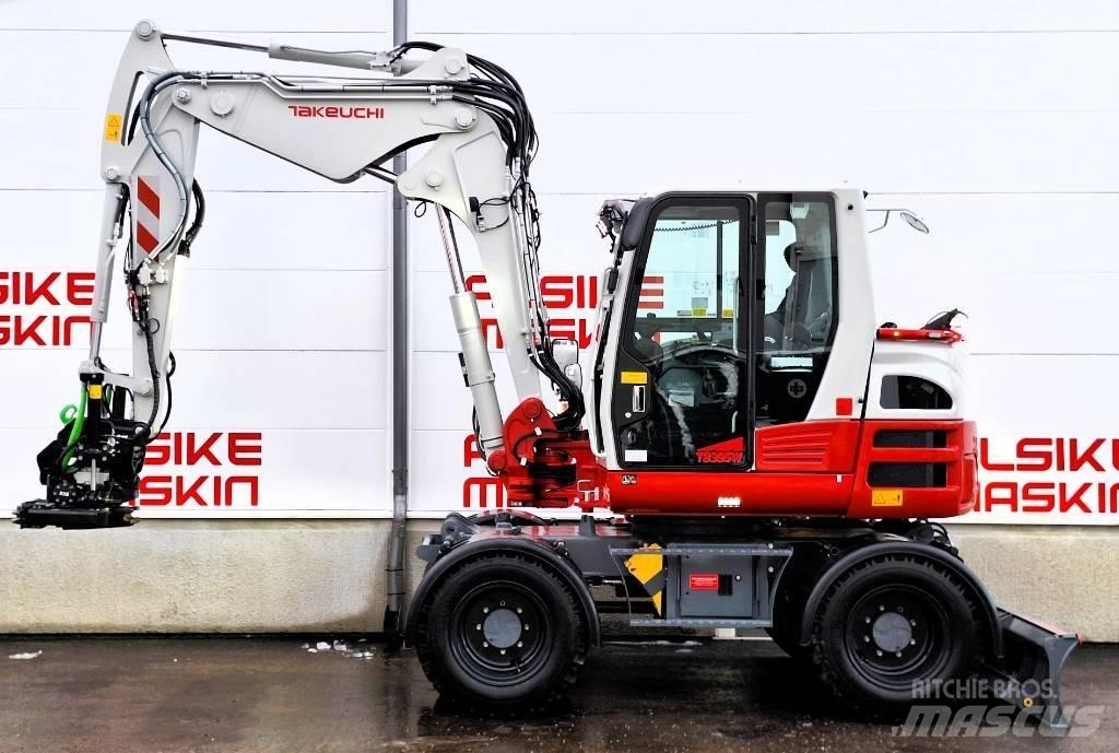Takeuchi TB 395 W Bageri točkaši