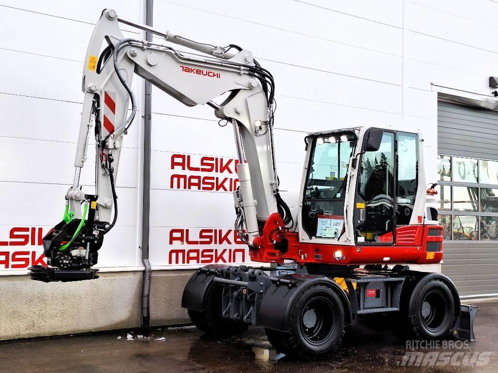 Takeuchi TB 395 W Bageri točkaši