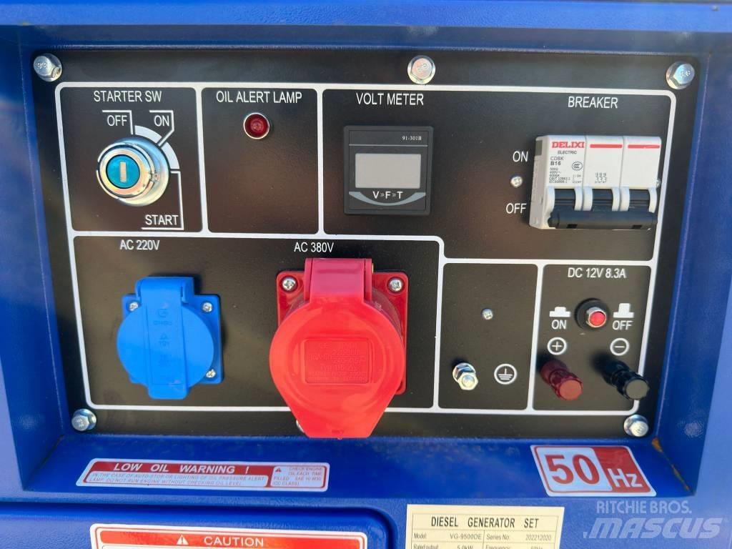  Voltz VG-9500DE NEW Dizel generatori