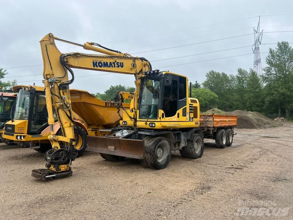 Komatsu PW 148 Bageri točkaši