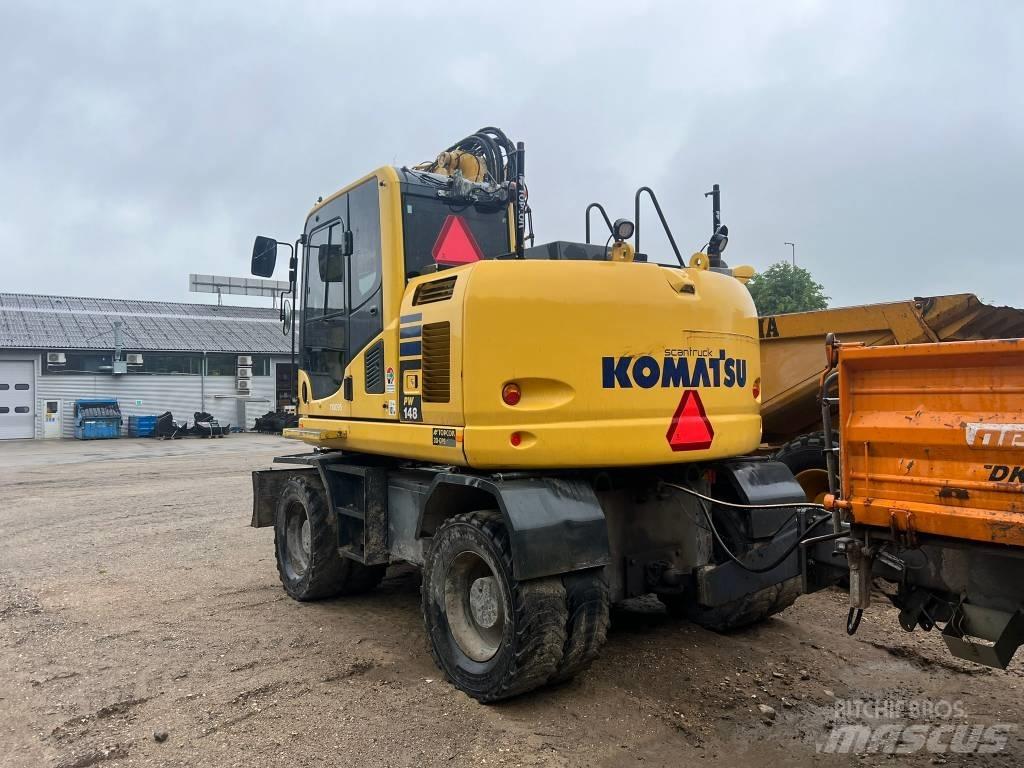 Komatsu PW 148 Bageri točkaši