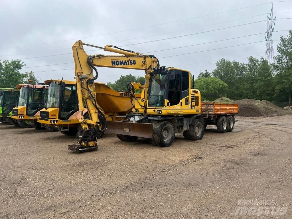 Komatsu PW 148 Bageri točkaši