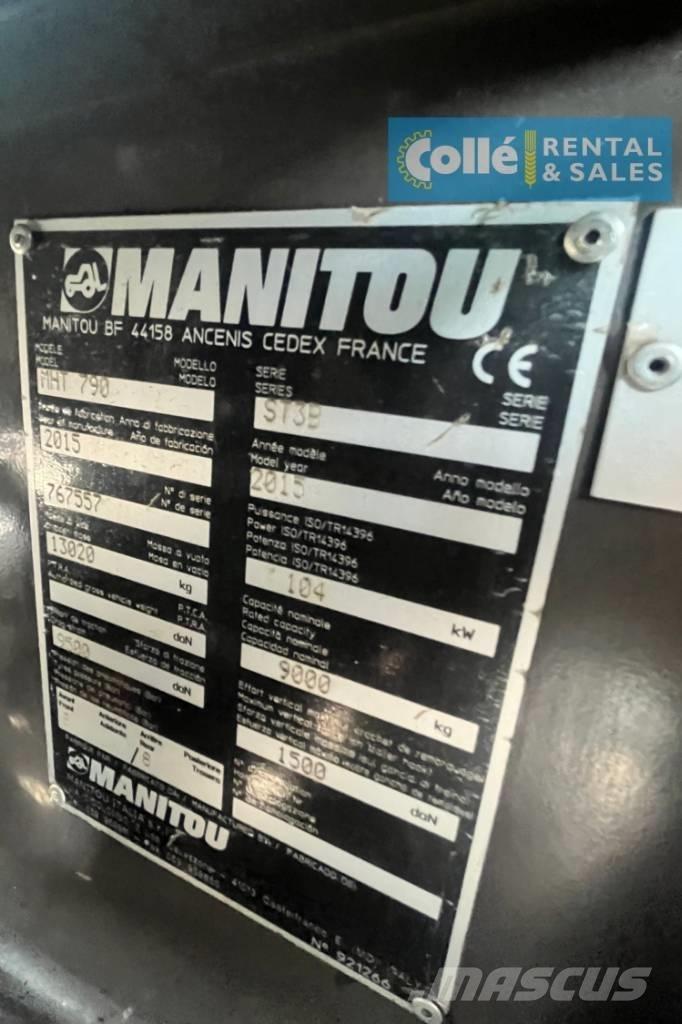 Manitou MHT 790 | 2015 Teleskopski viljuškari
