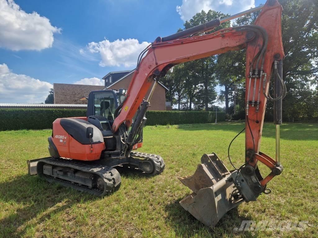 Kubota KX 080-4 Midi bageri 7t – 12t