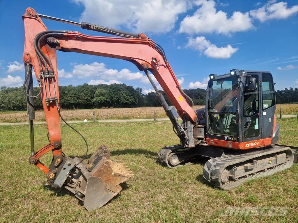 Kubota KX 080-4 Midi bageri 7t – 12t