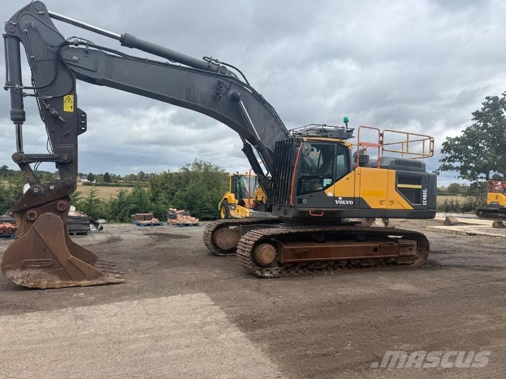 Volvo EC 480 E L Bageri guseničari