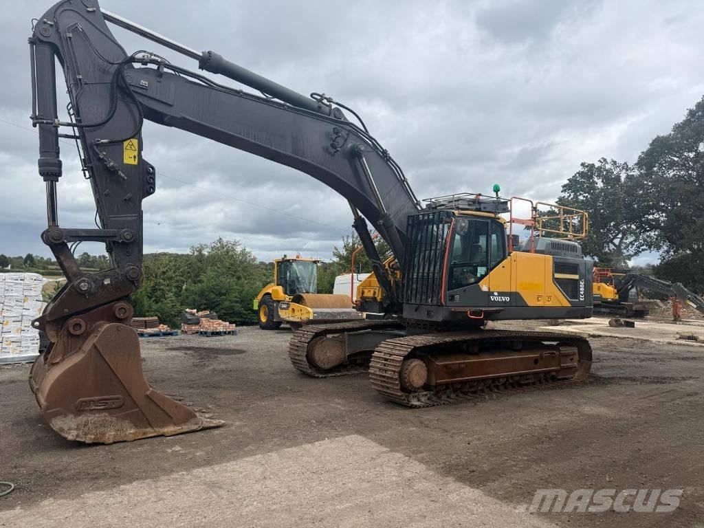 Volvo EC 480 E L Bageri guseničari