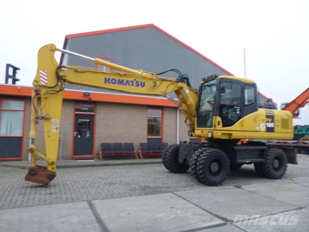 Komatsu PW 180-7EO Bageri točkaši