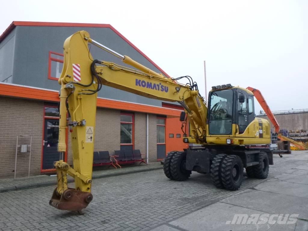 Komatsu PW 180-7EO Bageri točkaši