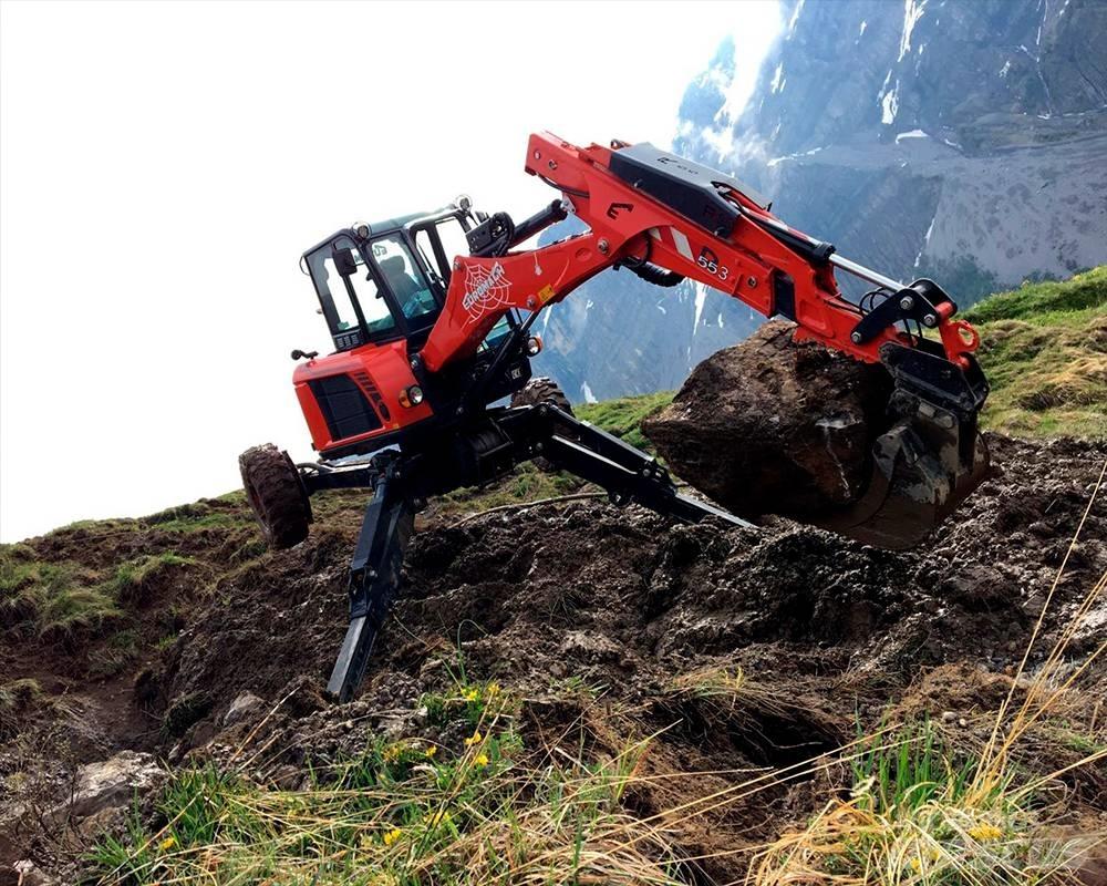 Euromach R555 Polovni amfibijski bageri