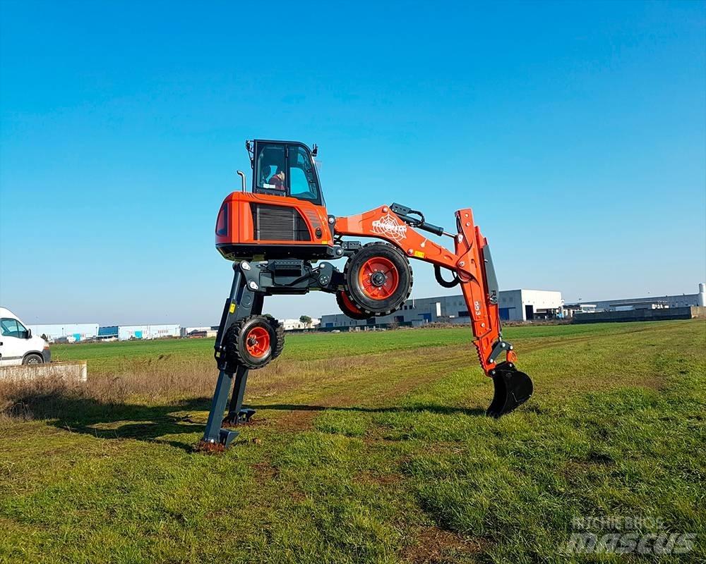 Euromach R555 Polovni amfibijski bageri