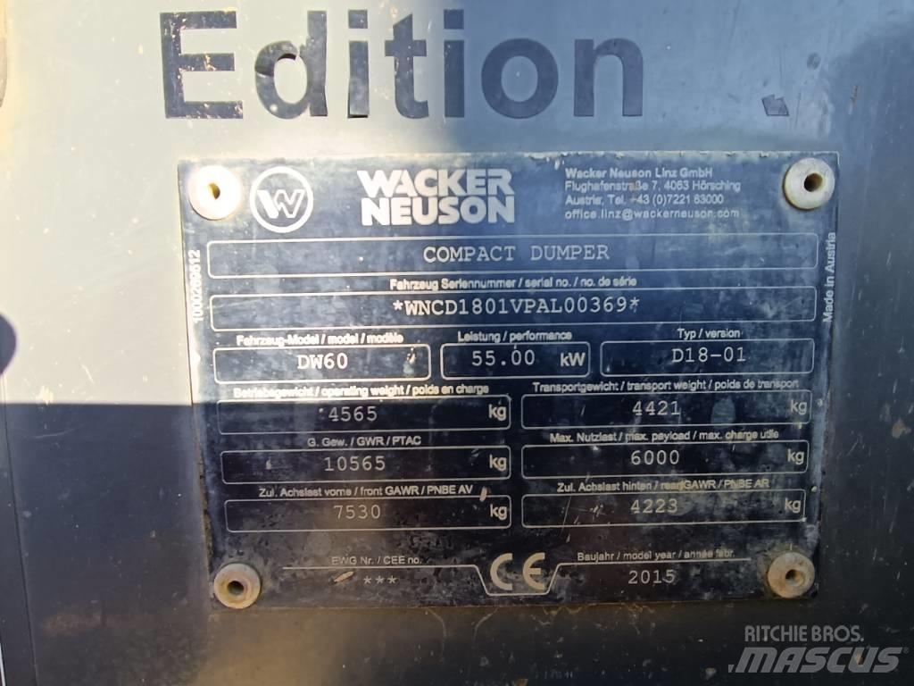 Wacker Neuson DW 60 Damperi za gradilište
