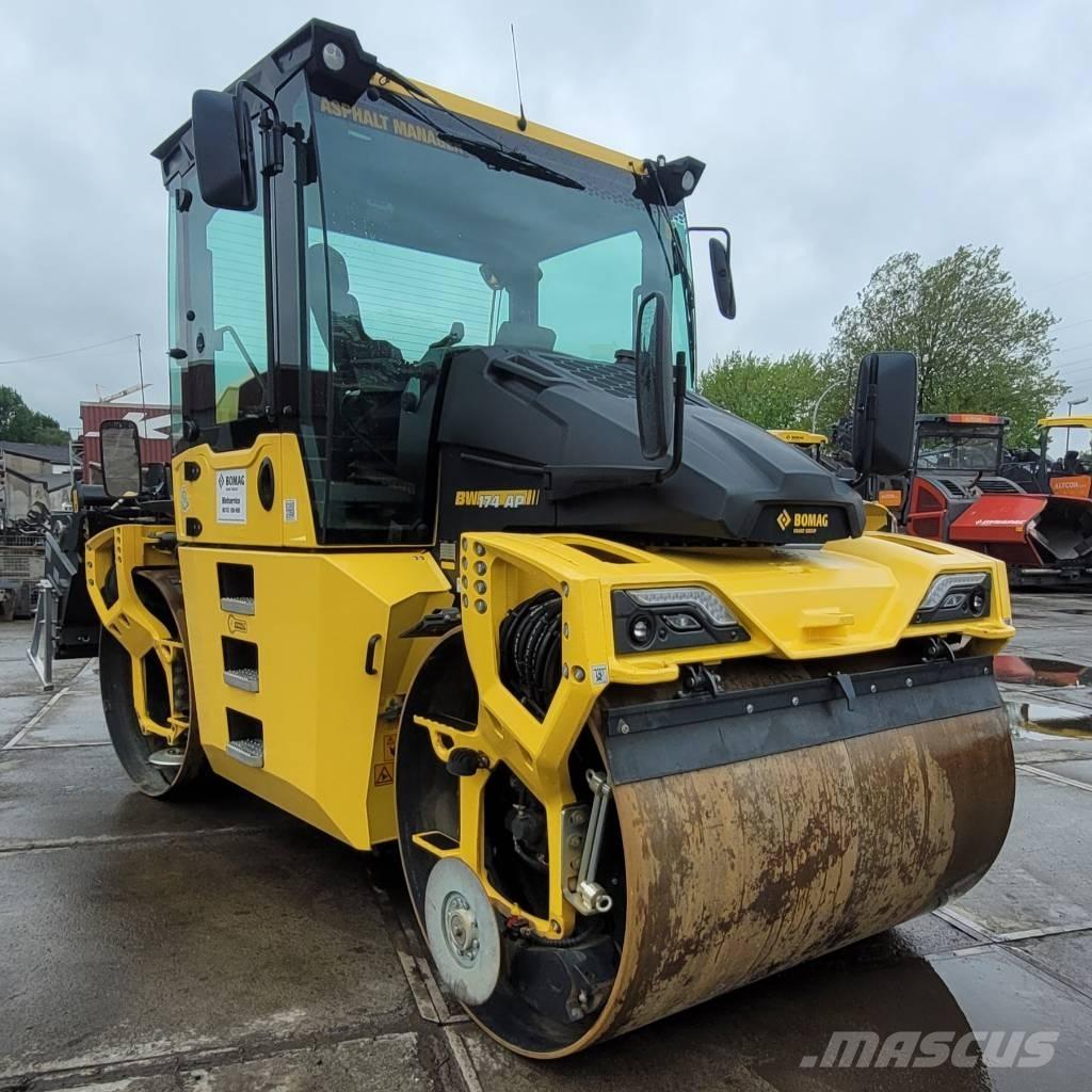 Bomag BW 174 AP-5 AM Valjci sa duplim bubnjem