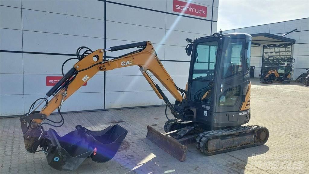CASE CX26C Bageri točkaši