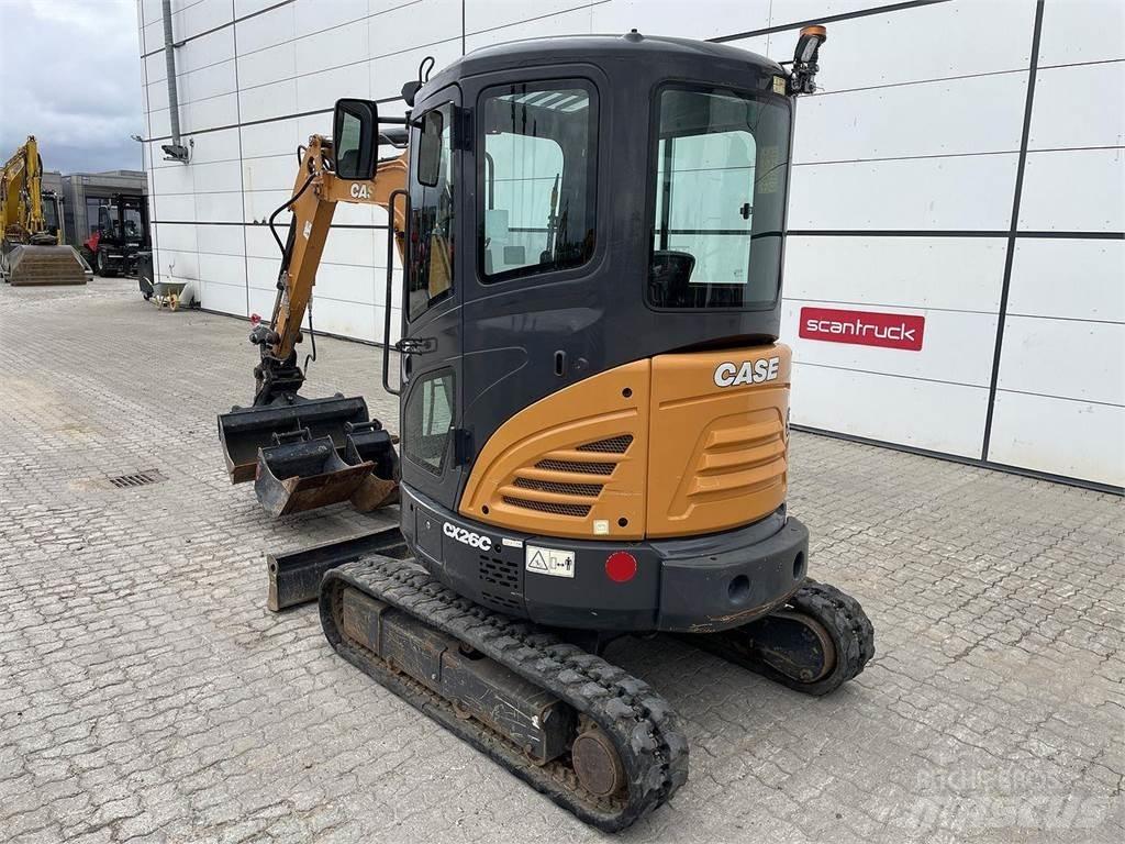 CASE CX26C Bageri točkaši