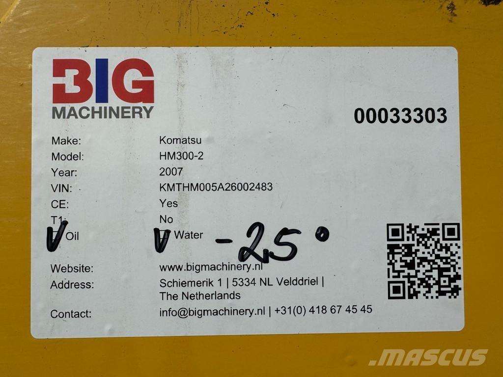 Komatsu HM300-2 Zglobni damperi