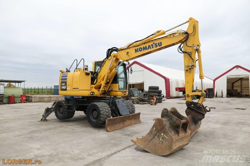 Komatsu PW 148-10 Bageri točkaši