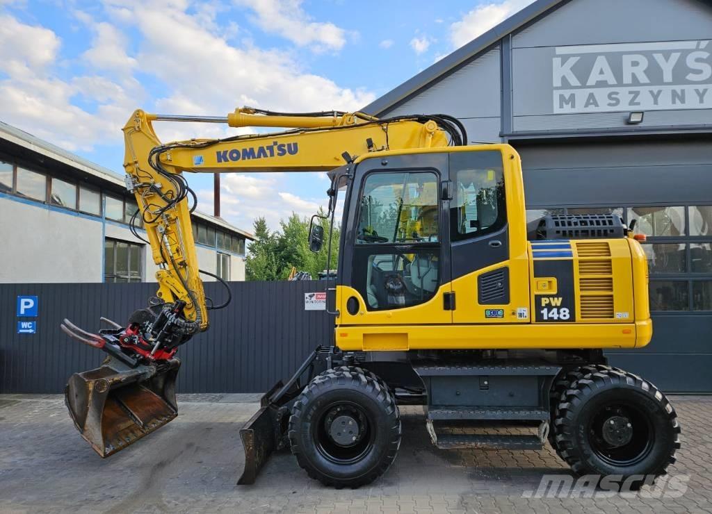 Komatsu PW 148-8 Bageri točkaši