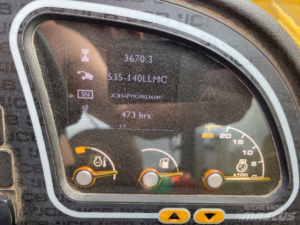 JCB 535-125 Teleskopski viljuškari