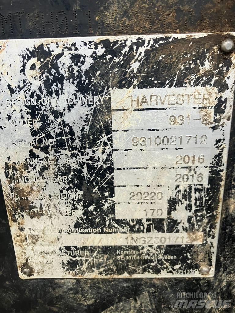 Komatsu 931.1 Harversteri